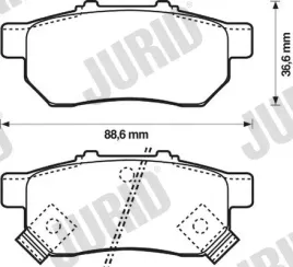 klocki-ham-tyl-honda-civic-coupe-99-