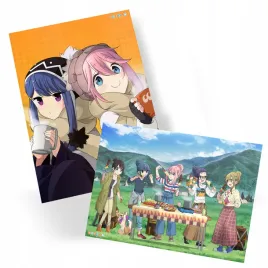 plakat-a3-yuru-camp-laid-back-camp-do-wyboru