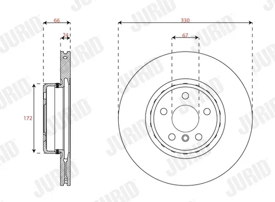 tarcza-ham-prz-bmw-5-16-producent-czesci-jurid
