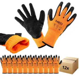 neo-tools-12x-rekawice-robocze-ocieplane-poliester-rozmiar-8
