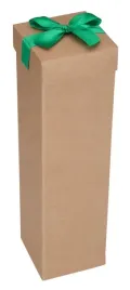 pudelko-k-867-eko-brazowe-na-wino-kokarda-zielona