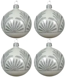 4x-szklana-bombka-choinkowa-8cm-biala-ze-srebrnym-wzorem-dekoracyjna