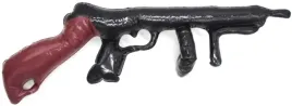 balon-dmuchaniec-karabin-pistolet-bron-czarna-80-cm-urodziny-impreza-balony