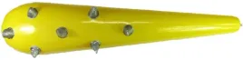 balon-dmuchaniec-maczuga-zolta-z-kolcami-85-cm-kolce-na-karnawal-impreza