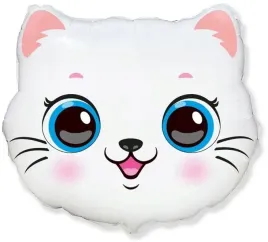 balon-foliowy-kotek-kot-bialy-35-cm-na-urodziny-kotki-kicia-impreza-roczek