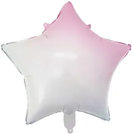 balon-foliowy-gwiazdka-bialo-rozowa-gwiazda-45-cm