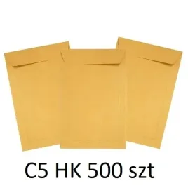 koperty-papierowe-brazowe-c5-500szt-samoklejace-hk