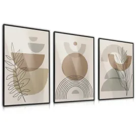 zestaw-3x-plakat-w-ramie-figury-geometryczne-styl-boho-minimalizm-60x80