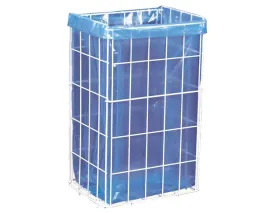 kosz-siatkowy-stojacy-47l-bialy-powlekany-polietylenem-merida-b2a