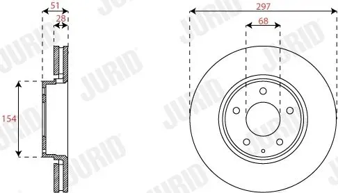 tarcza-ham-prz-mazda-cx-5-16-numer-katalogowy-oryginalu-mazda-gbft33251-mazda-gbft33251a-mazda-kd4533251
