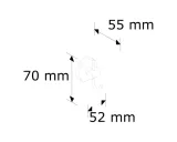 wieszak-pojedynczy-hak-scienny-chrom-merida-mhw22-stan-nowy