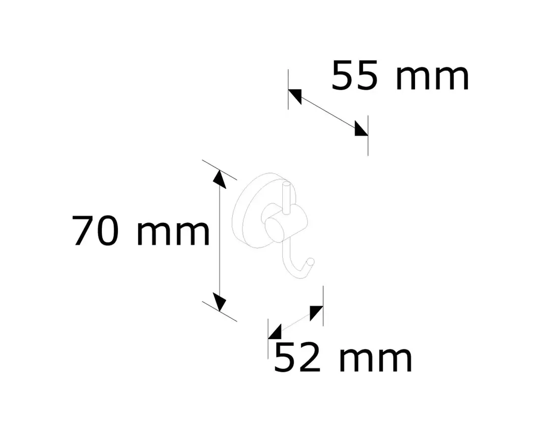 wieszak-pojedynczy-hak-scienny-chrom-merida-mhw22-stan-nowy