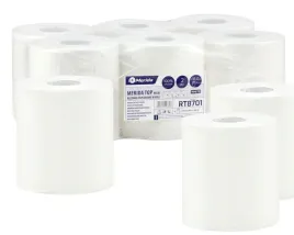 reczniki-papierowe-w-roli-top-center-pull-158m-biale-6-rolek-merida-rtb701