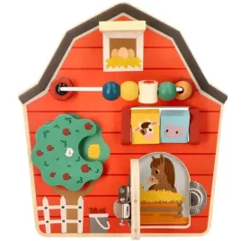 adam-toys-drewniana-tablica-aktywnosci-manipulacyjna-stodola