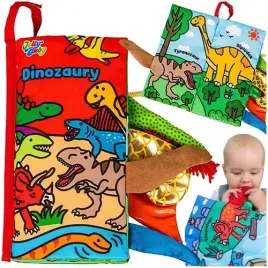 ksiazeczka-sensoryczna-edukacyjna-materialowa-dinozaury-wystajace-ogonki