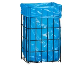 kosz-siatkowy-stojacy-47l-czarny-prety-powlekane-polietylenem-merida-kic151