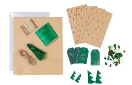 zestaw-do-pakowania-prezentow-crelando-zielony