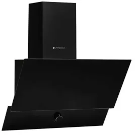 okap-kuchenny-kominowy-z-pokretlem-60cm-czarne-szklo-led