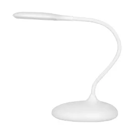lampka-ring-led-snake-na-biurko-biala
