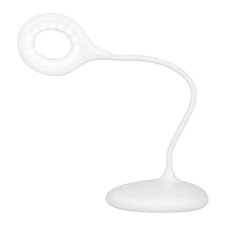 lampka-ring-led-snake-na-biurko-biala-stan-nowy