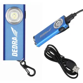 dedra-latarka-brelok-z-haczykiem-slim-led-210lm-usb-c-l0901