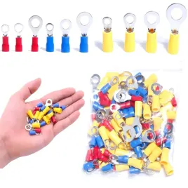 konektory-koncowki-oczkowe-izolowane-do-kabli-elektrycznych-100-sztuk