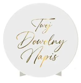 baner-tablica-kolo-40-biale-dowolny-napis-twoj-tekst