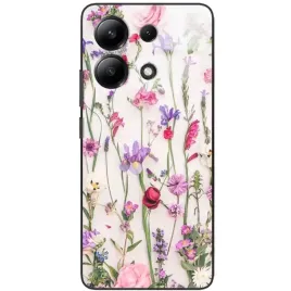 etui-do-xiaomi-redmi-note-13-glass-kwiaty-natura-mix-wzory