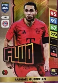 panini-fifa-365-2025-glow-fluo-395-raphael-guerreiro-bayern-monachium