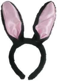 opaska-kroliczka-czarna-z-rozowymi-uszami-urodziny-wieczor-panienski-krolik