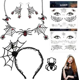 akcesoria-halloween-opaska-naszyjnik-kolczyki-pierscionek-wiedzmy-czarownic