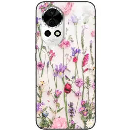 etui-do-huawei-nova-12-glass-kwiaty-natura-mix-wzory