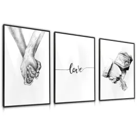 zestaw-3x-plakat-w-ramie-do-salonu-sypialni-dlonie-love-milosc-30x40
