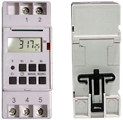 timer-programator-czasowy-na-szyne-din-tygodniowy