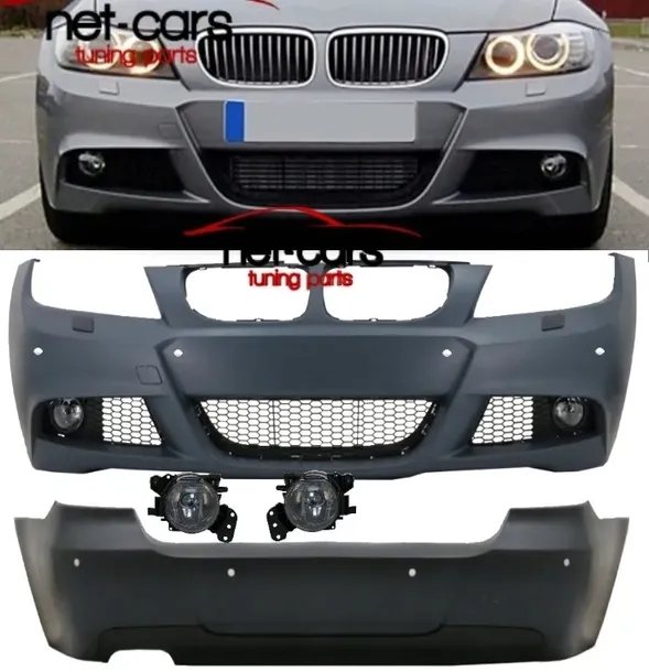 ZDERZAK PRZOD TYL BMW 3 E90 09-12 M PAKIET PDC SWR HALOGENY
