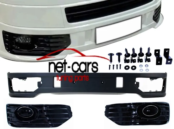 SPOILER DOKLADKA VW T5 GP 09-15 GTI R LINE CZARNY