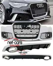 zderzak-dyfuzor-audi-a6-c7-4g-11-15r-wzor-rs6-s6-grill-czarny-polysk
