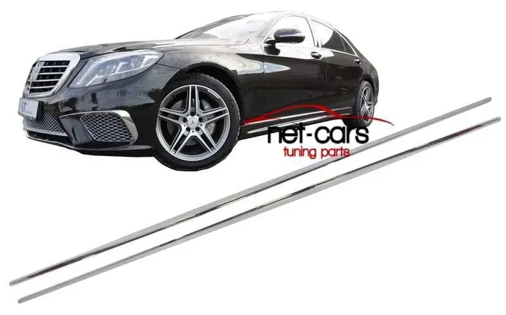 LISTWY CHROM PROGI MERCEDES S W222 AMG S63 S65 LON