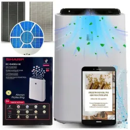 sharp-oczyszczacz-nawilzacz-powietrza-kc-d40euw-hepa-jonizacja-5-trybow