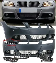 zderzak-przod-bmw-e90-91-08-12-lci-m-pakiet-pdc-swr-m3-halogeny-grill
