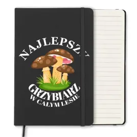 notes-czarny-a5-prezent-milosnika-grzybobrania-wz