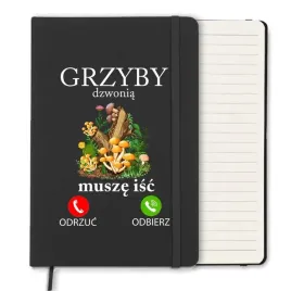 notes-czarny-a5-prezent-milosnika-grzybobrania-wz