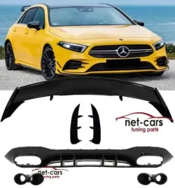 spoiler-aer-dyfuzor-klapa-mercedes-w177-a45-35-amg