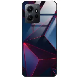 etui-do-xiaomi-redmi-note-12-4g-glass-ksztalty-trojkaty-wzory