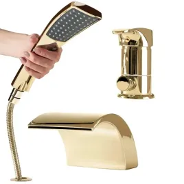 bateria-wannowa-3-otworowa-zlota-ze-sluchawka-rea-riven-gold-236-cm