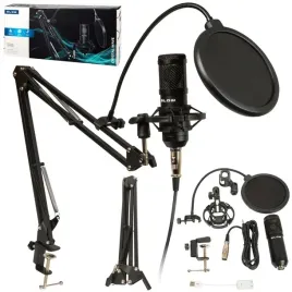 mikrofon-studyjny-usb-jack-pojemnosciowy-gamingowy-statyw-filtr-duzy-zestaw