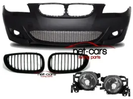 zderzak-bmw-e60-e61-m-pakiet-m5-nerki-halogeny-spryskiwacze-bez-pdc