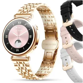 smartwatch-damski-zegarek-menu-pl-rozmowy-smart-watch-dla-kobiety-4-paski