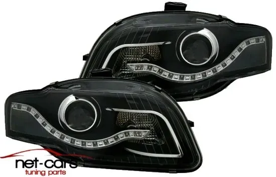 lampy-reflektory-przednie-audi-a4-b7-dayline-led-b-rodzaj-swiatel-mijania-tradycyjne-halogenowe
