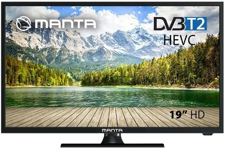 Telewizor LED Manta 19LHN123D 19" HD Ready czarny